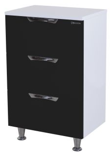 Тумба Bellezza Лагуна 50см черная 00000002433